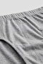 Pack of 5 Gray 100% Cotton Comfortable Fit Men's Slip Underpants - with Sleep Band Gift - 7