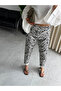 Zebra Patterned Denim Mom Jean - 2