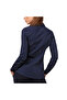 Women's Dark Blue Polka dot Shirt - 5