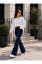 Women's high-waisted spanish style denim jeans