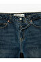Regular Waist Cotton Comfortable Fit Barrel Denim Trousers with Pockets - Barrel Jeans - 8
