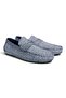 White Gray Vatos - Mg White-Grey Color Laceless Genuine Leather Men's Shoes