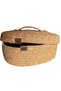 Jute Oval Covered Basket |   Hand Woven Wicker Multi-Purpose Basket |   Bathroom & Kitchen Organizer (5 Colors)