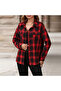 Women's Red Oversized Shirt