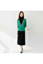 Women's Color block V-Neck Sweater - 3