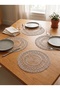 Lace Placemat Set of 4 – Stylish Decorative American Style, Round Lace Table and Tableware Placemat - 2