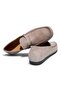 Mink Color Laceless Genuine Leather Men's Shoes - 2