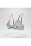 Women's Dowry Box, Gift Box, Transparent Tulle, Ruffled, Without Underwire, Without Support, Pack of 5, 5 Colors, Blue - 4