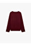 Three-Thread Raised Cotton Comfortable Fit Crew Neck Printed Sweatshirt - 2