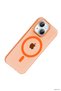 Zngzrmll iPhone 15 Pc Blank Magsafe Cover (165922) - Orange - 2