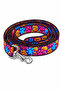 H Type Printed Adjustable Chest Harness and Travel Strap Set - 4