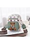 Women's Teddy Bear Mini Crossbody Shoulder Bag