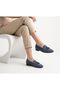 Genuine Leather Suede Tassel Detailed Women's Loafer Shoes - 4