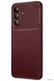 Zngzrmll Galaxy A37 5g Auto Focus Carbon Cover (165325) - Burgundy - 3