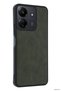 Zngzrmll Redmi 13C Case Aras Leather Cover - (173159) Green - 2