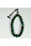 Natural Stone Prayer Beads & Bracelet Set – with Wooden Box - Green Jasper Stone - 4