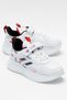 Children's Velcro Smart Lacing Sports Shoes White - Black - 2