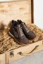 Women's Brown Lace-Up Thermo Sole Comfortable Sports Shoes - 6