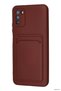 Zngzrmll Pohone M3 Case Kelvin Silicone with Business Card (170023) - Burgundy - 3