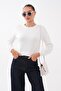 Women's Crew Neck Short Sweatshirt 265165 - - 3