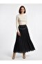 Pile Detailed Skirt 3905
