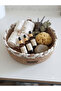 Natural Jute Rope Handmade Basket Decor Organizer Multi-Purpose 25X7