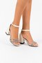 Heeled Girls' Sandals White