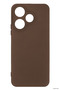 Zngzrmll Redmi 13 4g Case First Silicone (170144) - Brown - 2