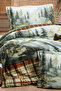 Semeran 100% Cotton Superior Flannel Single Duvet Cover Set - 2