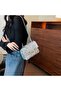 Women's Silver Sequin Shoulder Bag - 6