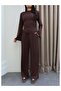 Padded Waist Tie-Up Tracksuit Set - 3