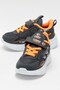 Children's Velcro Smart Lacing Sports Shoes Smoked - Orange - 7