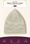 Cream Knitted Men's Skullcap – Haji Caps Prayer Skullcap |   12-Pack - 2