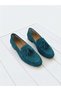 Genuine Leather Suede Tassel Detailed Women's Loafer Shoes - 6