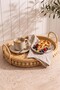 Oval Knitted Decorative Presentation Tray - 5