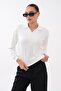 Women's Collared Modal Sweatshirt 265187 - - 4