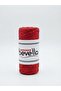 Silvery Red Red Soft Cotton Cotton Chain 1.5 mm 5 X 100 Gr 5 Pieces - 2