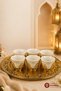 6-Person Gold Porcelain Hajj Umrah Catering Set - 5