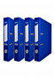 5 Narrow Plastic Folders A4 Folders - 3