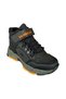 Wool Inside and Velcro Cold-Proof Outdoor Children's Boots Khaki - Orange - 4