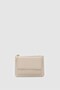 Ciel women's card holder with coin pocket - cream