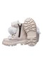 Cold-Proof Girls' Boots with Toys and Zipper Beige - 5