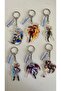 Genshin Impact 2D Thick Acrylic Keychain Charm 6-7cm Kazuha Ayaka Cyno Ganyu Game Character - 2