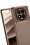 Zngzrmll Redmi Note 14 Pro 5g Case Auto Focus Carbon Cover (184524) - Brown - 3