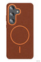 Zngzrmll Galaxy S26 Luno Leather Magsafe Cover (183152) - Brown