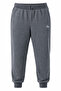 Men's 3-Pocket Cotton Elastic Cuffed Sweatpants 25717 Anthracite - 2