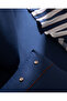 Mael single size 100% cotton fitted sheet bedding set - navy blue - 6