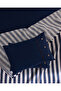 Mael single size 100% cotton fitted sheet bedding set - navy blue - 5