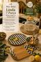 Linda 7 Piece Wooden Presentation Set Lemon Patterned Tableware and Serving Set