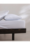 Blaise king size 100% cotton ranforce printed elastic sheet set - blue - 3